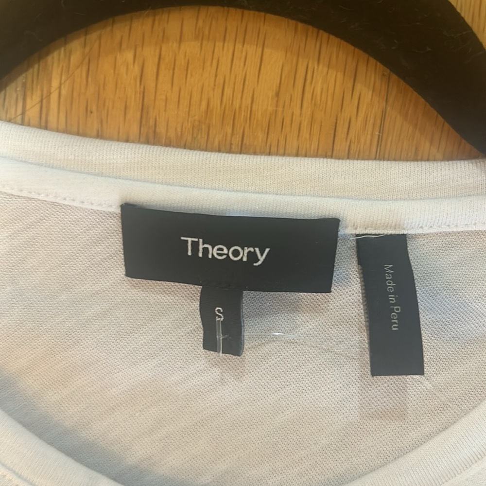 Never Worn Theory Vormond Knit Lightweight Drawstring Dress, Size Small - Picture 6 of 7